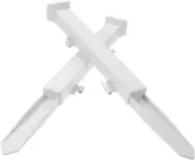 2Pcs the Fence Garden Picket Fences Plastic Landscape Pegs Landscape Edging Stak
