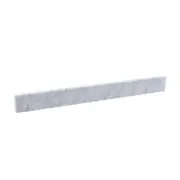 Yasinu Vanity top Backsplash 35.65" x 3.9" Mildew Resistant Marble In White