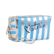 2 Pcs Waterproof Laser Cosmetic Bags Women Make Up Bag PVC Pouch Wash Toiletry Bag Travel Organizer Case