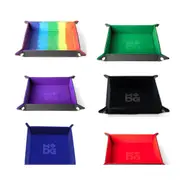[Metallic Dice Games] MDG Velvet Folding Dice Tray - Rainbox
