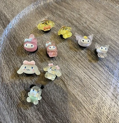 Set Of 9 Hello Kitty And Friends Shoe Charms For Crocs