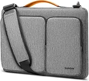 tomtoc 360 Protective Laptop Shoulder Bag for 16-inch MacBook Pro M3/M2/M1 Pro/Max A2991 A2485 2023-2019, Water-resistant Sleeve for Dell XPS 15 Surface Book 3 The New Razer Blade 16