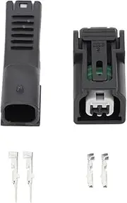 Xiaojiang Store 2 Pin Female Male Auto Electronic Waterproof Connector DJ70210Y-1.2-11/21 (Size : 10 Sets)