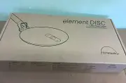 Humanscale Element Disc LED Light - SILVER, Only With SLAT WALL MOUNT BASE