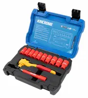 Kincrome K20070 - VDE Socket Set 3/8" Drive - 12 Piece Metric