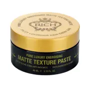 Rich Hair Pomade Pure Luxury Energising Matte Texture Paste Style Styling 80ml