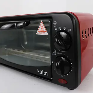 福利品B【歌林】6L雙旋鈕烤箱 小烤 烤箱 電烤箱 烤麵包機 土司機KBO-SD1805