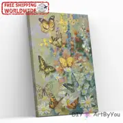 Butterfly Paint By Numbers Canvas Art Draw Artist Painting Oil Kit Home Wall