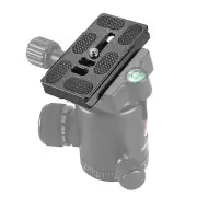 PU70 Quick Release Plate Tripod Monopod Ball Head Adapter for Benro Arca Swiss