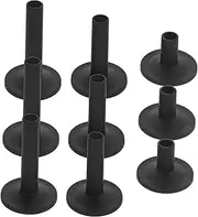 SECFOU Cymbal Replacement Accessories 12pcs Plastic Drum Cymbal Sleeves Drum Supplies