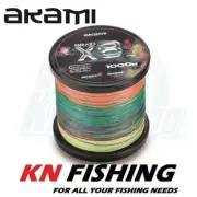AKAMI YOAKE Multicolor X8 X-Braid Line 1000m PE 4.0 - 6.0