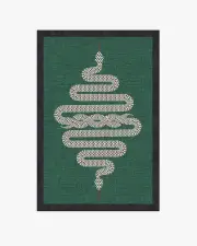 120' x 185' | Machine Washable Runner Rug | Kid & Pet Friendly | Indoor Rug | Jonathan Adler Venom Emerald Tufted Rug | Ruggable