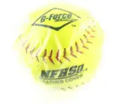 NFHS G-Force By Glove Smith 12' Softball Leather Cover Poly Core USA Seller