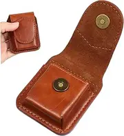 [YOSADIER] Lighter Protective Cover Portable Leather Storage Sleeve for Cigarette Lighters Stylish Durable Design for Men Lightweight and Practical Lighter Case