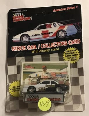 1989 #28 DAVEY ALLISON SERIES 1 - PLASTCI TIRE - BLACK & WHITE #409