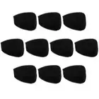 10pcs Black Face Paint Sponges Makeup Painting Sponges Body Face Painting