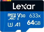 633X 64GB Micro SD Card, Microsdxc UHS-I Card W/O SD Adapter, Microsd Memory Car