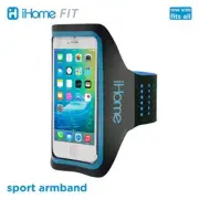 iHome - Sport Neoprene Armband iPhone 6 Plus / 6s Plus - Neon Blue