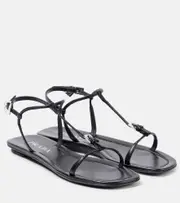 [Prada] Prada Leather sandals AU 9.5 black