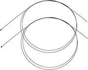 BESPORTBLE Mountain Bike Shifting Cable 2 Pack 1.6m Long Universal Fit for Bikes Easy to Replace Worn Out Cable