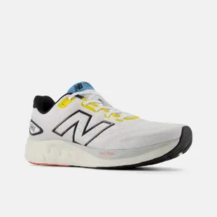 【NEW BALANCE】NB 慢跑鞋 男鞋 運動鞋 緩震 白黃藍 M680LW8-2E楦(4123)