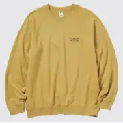 Snoopy PEANUTS m29 Uniqlo Sweat Trainer Yellow Xl Size