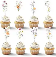 Floral Cupcake Toppers