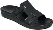 MEGNYA Women Comfortable Walking Sandals with Arch Support,Orthopedic Sandals with adjustable straps, Plantar Fasciitis Slides for Flat Feet Relieve