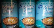 LOT of 3 Kroger Far Free Refried Beans, 16oz EA (BEST BY 1/25) Minimal additives