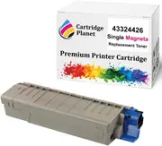 Magenta Compatible Toner Cartridge for OKI 43324426 (5000 Pages) for OKI C5550MFP C5800 C5900