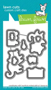 Lawn Fawn Purrfectly Wicked Add-on Die