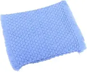 Toyvian Knitted Cotton Newborn Sleeping Blanket Large Light Design Comfortable Padding for Photography Props Home Use for DIY Professional Shoots
