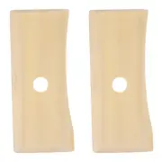 2pcs Pottery Ribs 12.7cm x 5.5cm Wooden Clay Ceramic Sculpting Tools