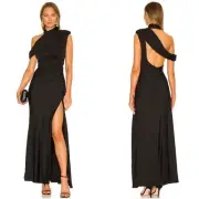 Misha Collection x Revolve Mirabella Gown Black Size 0 NWT