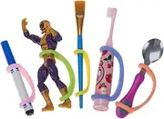 EazyHold Infant to Child Eating Aids Universal Cuff Adaptive Utensil Holder (5 Pack) for Pediatric Special Needs ? Adaptive Utensil ? Occupational Therapy Special Education Classroom Supplies