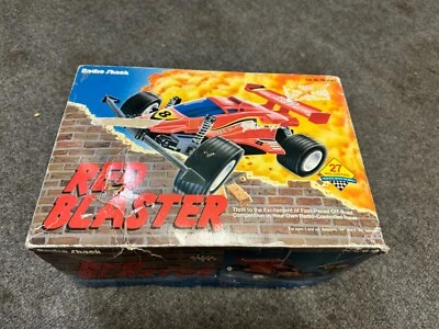 Vintage Radio Shack Red Blaster RC Car Buggy No. 60-4083 in Box Very Rare