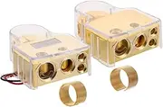 Gatuida Battery Post Adapter Automotive Battery Terminal Connectors with Cable Terminal Clamp for Boat Car Marine Terminals
