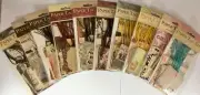 Set of 10 Different Themes of Paper Gift Tags (24 pieces per pack) with Strings
