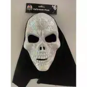 New Skull Halloween Mask Skeleton Costume Party NWT