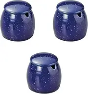 Setomonohonpo Set of 3 Manten Spicy Pepper, 2.2 x 2.2 inches (5.5 x 5.5 cm) | Seasoning Containers