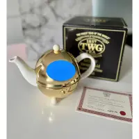 在飛比找蝦皮購物優惠-[全新} TWG Tea 現代藝術系列茶壺 白金色 180m