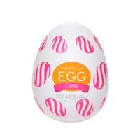 在飛比找PChome24h購物優惠-TENGA EGG WONDER 歡樂系列 CURL/渦球 