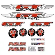 GT - 1996 Fueler - decal set for chrome frame- Old school bmx