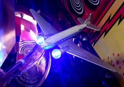 TWILIGHT ZONE Pinball Interactive Airliner PLANE Mod TZ