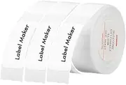 Beedove Thermal Labels 15×30mm, Printer Sticker Paper with Self-Adhesive for D11/D110/D101 Label Maker, Waterproof Oil-Resistant Scratch-Proof Sticker, 210 Labels/Per Roll, 3Roll