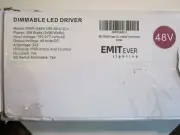 EMITEVER LIGHTING SUPPLY DIMMABLE LED DRIVER 48 VOLTS DC, 288 WATTS TRANSFORMER