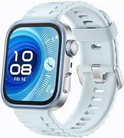 [HUAWEI] Watch FIT4 Pro Smartwatch, 1.82" Sapphire Display & Titanium Alloy Bezel, Up to 10-Day Battery Life, Dual Band GPS, Golf Courses map, 40 m Free Diving, Compatible with Android & iOS, Blue