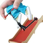 Fingertip Movement | Finger Toys Set Includes Scooter, Pants, Shoes | Metal Alloy Scooter With Pants, Shoes and Tools for Kids, Adults, and Desk Decoration