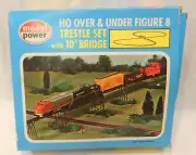Model Power HO Over & Under Figure 8 Trestle Set 10" Bridge Set 99