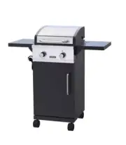 Jumbuck Pulsar Electric BBQ with Cabinet - with hotplate & stainless steel grill